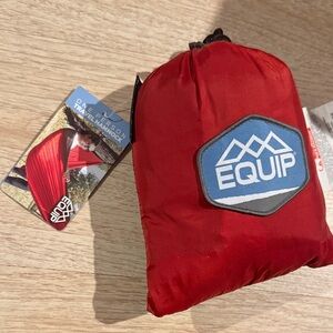 Equip Red Travel Hammock